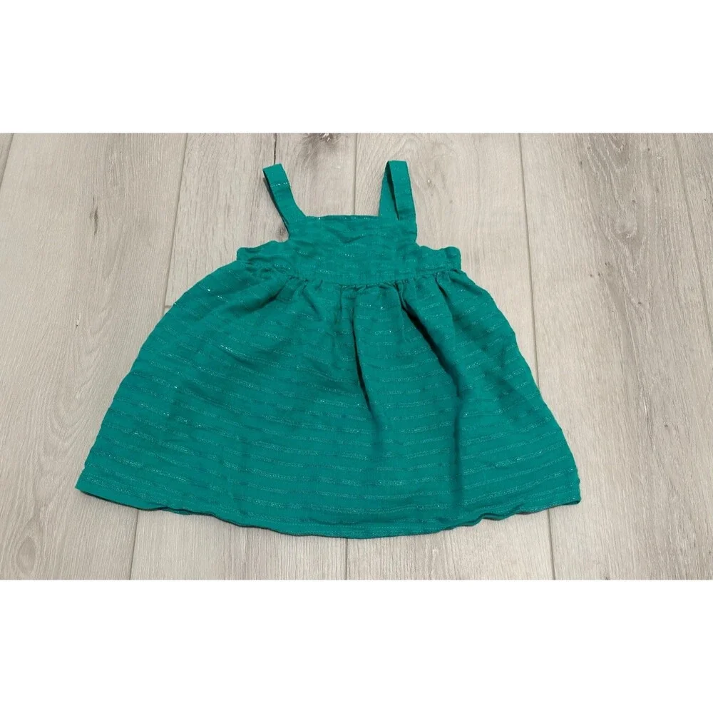 Gymboree Rainforest Crawl Sparkle Striped Dress